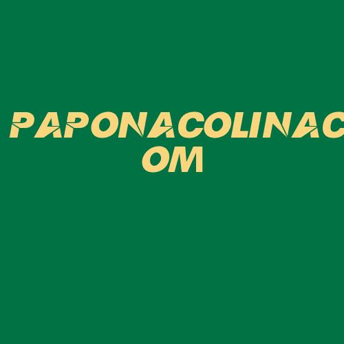 Logo da PAPONACOLINACOM